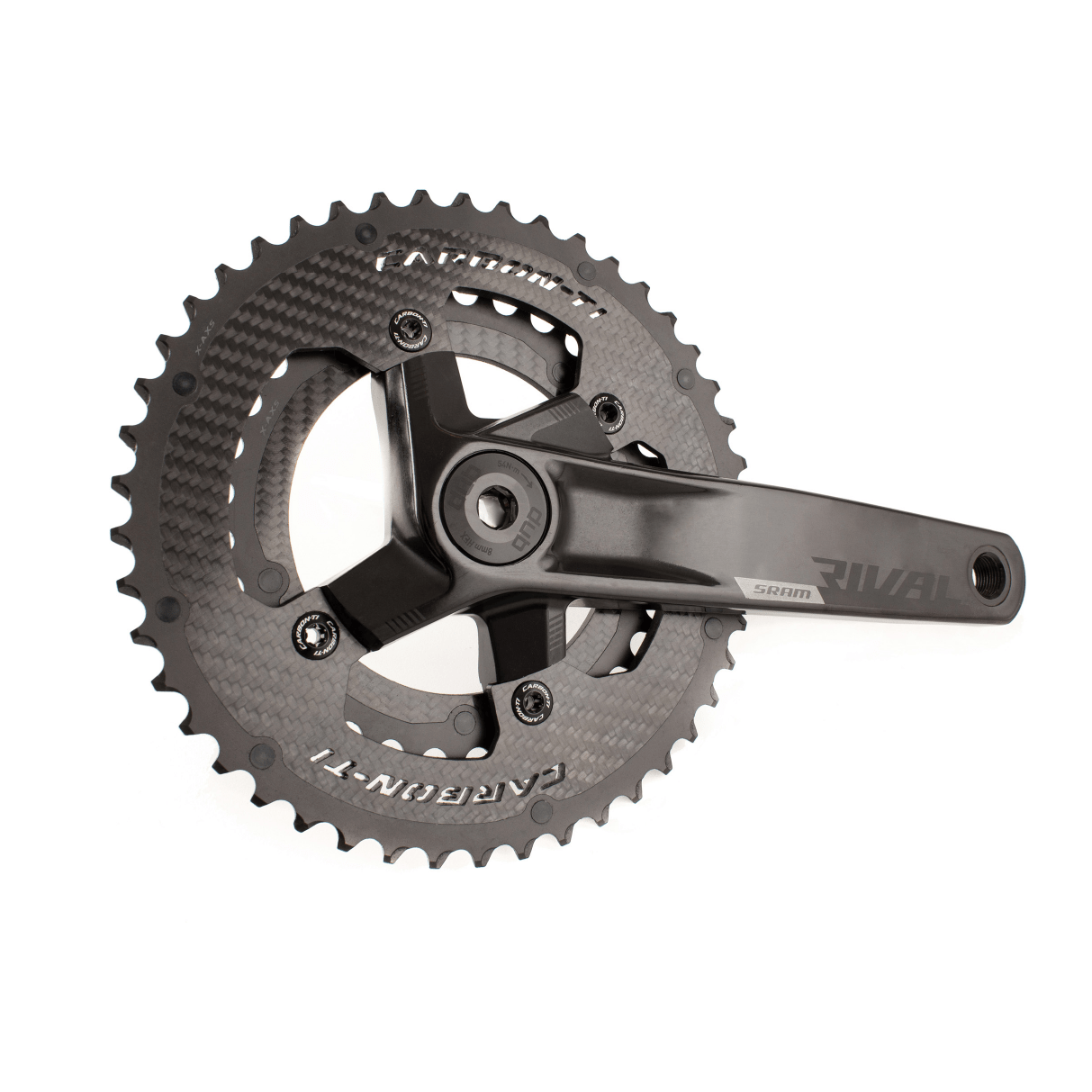 Carbon Ti X-Carboring 107 X-AXS Chainring (4 claws)