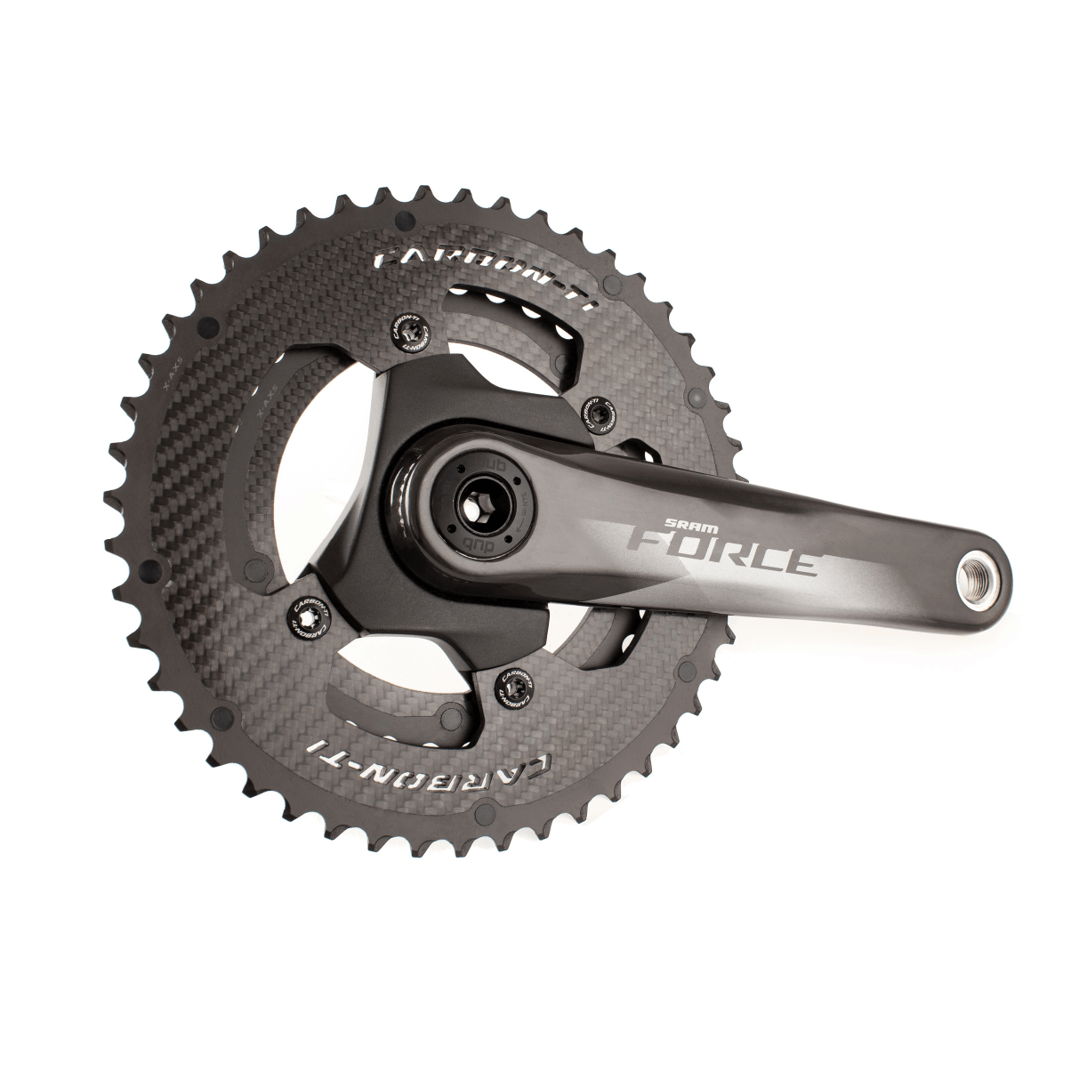 Carbon Ti X-Carboring 107 X-AXS Chainring (4 claws)