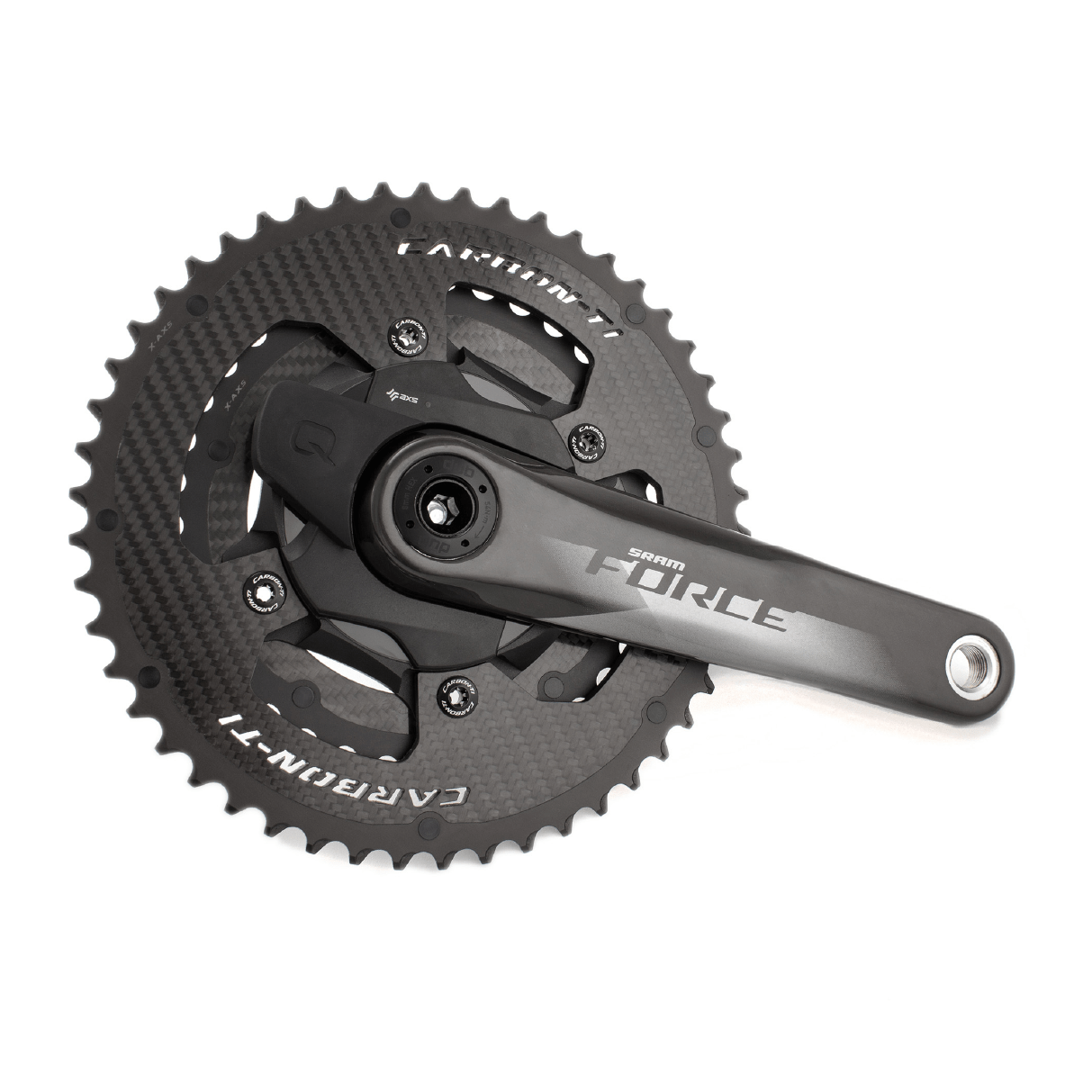 Carbon Ti X-Carboring 107 X-AXS Chainring (4 claws)