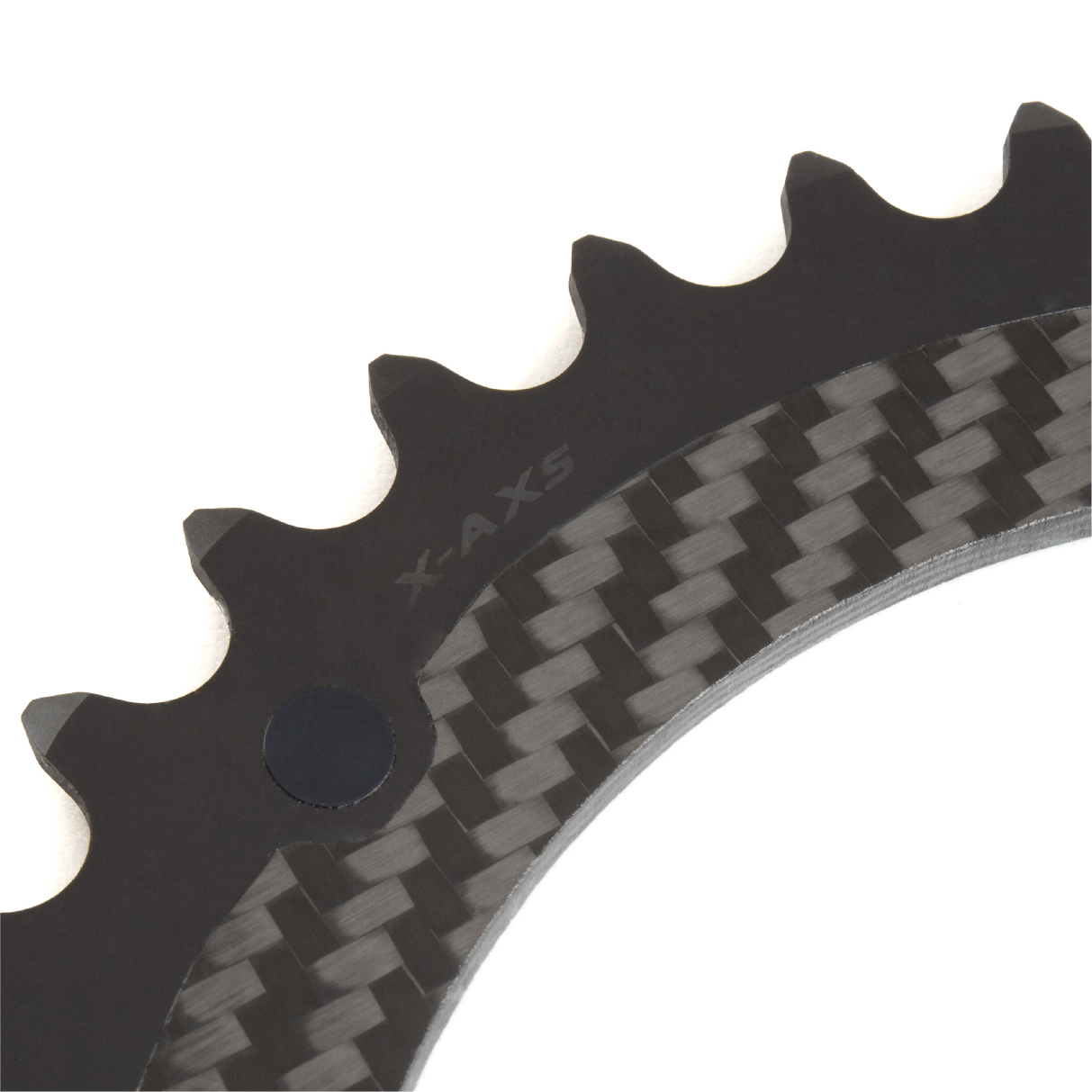 Carbon Ti X-Carboring 107 X-AXS Chainring (4 claws)