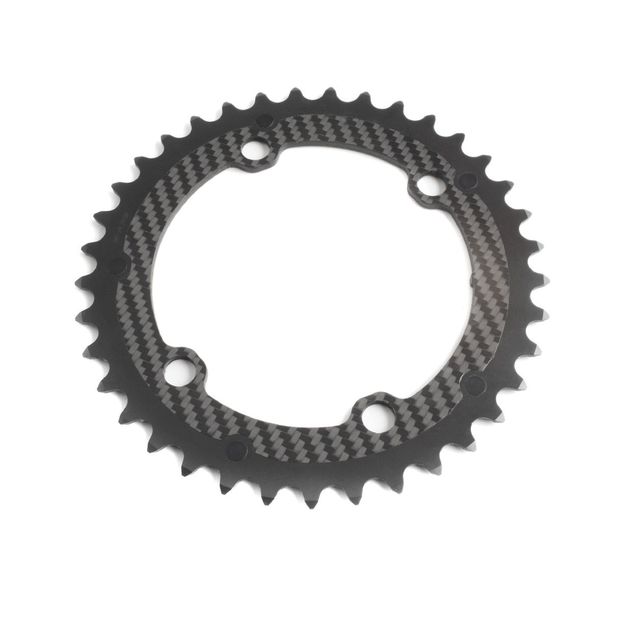 Carbon Ti X-Carboring 107 X-AXS Chainring (4 claws)