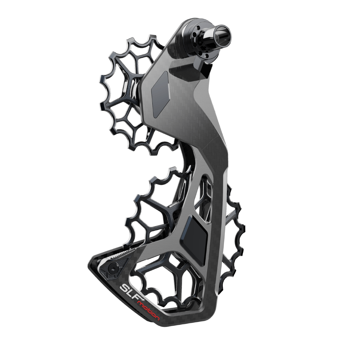 Speed System 3D Printed Titanium Wheels - Campagnolo 12sp Super Record EPS Enlarged Guide Wheel Syst