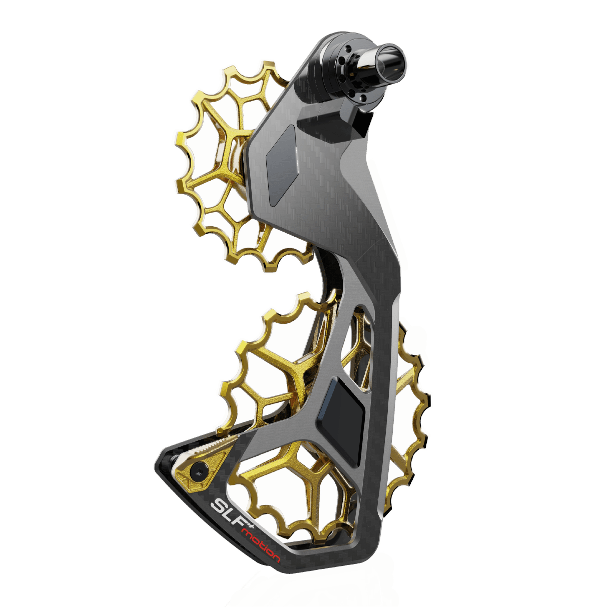 Speed System 3D Printed Titanium Wheels - Campagnolo 12sp Super Record EPS Enlarged Guide Wheel Syst